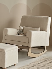 Gaia Baby Biscuit Serena Nursing Rocking Chair with Oak Legs - Image 1 of 5