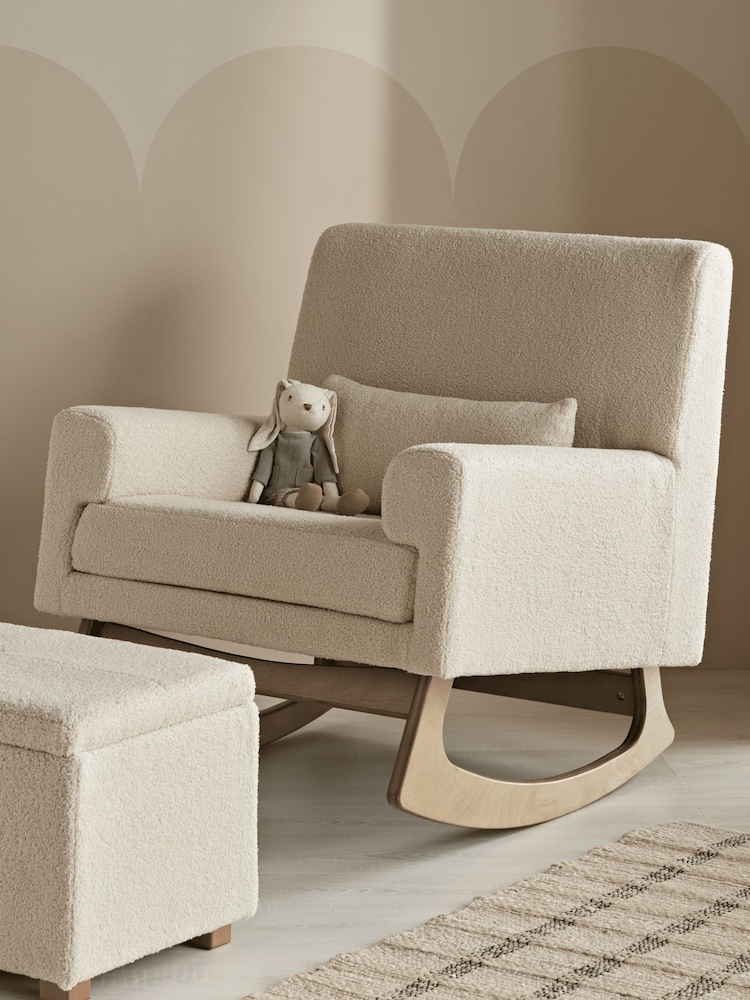 Gaia Baby Biscuit Serena Nursing Rocking Chair with Oak Legs - Image 1 of 5
