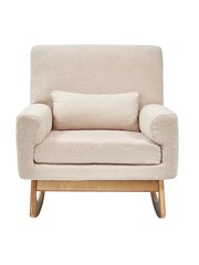 Gaia Baby Biscuit Serena Nursing Rocking Chair with Oak Legs - Image 2 of 5