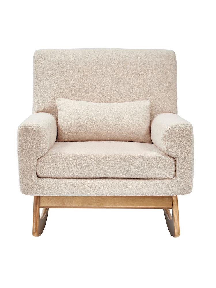 Gaia Baby Biscuit Serena Nursing Rocking Chair with Oak Legs - Image 2 of 5