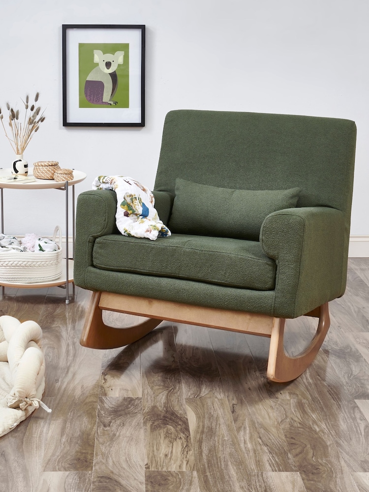 Gaia Baby Forest Green Serena Nursing Rocking Chair - Image 1 of 5 Gaia Baby Forest Green Serena Nursing Rocking Chair - Image 1 of 5