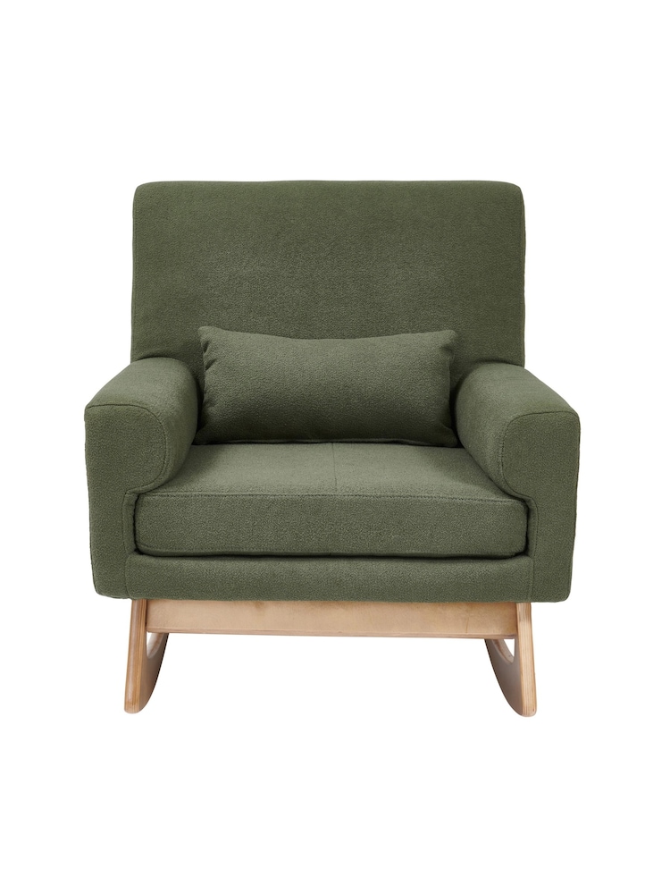 Gaia Baby Forest Green Serena Nursing Rocking Chair - Image 2 of 5 Gaia Baby Forest Green Serena Nursing Rocking Chair - Image 2 of 5