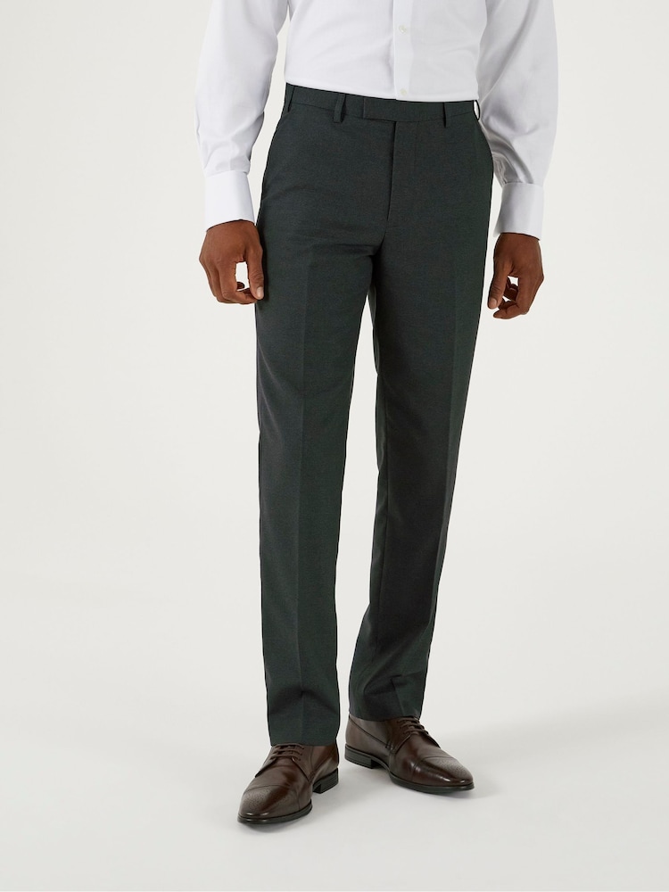 Skopes Green Harcourt Tailored Fit Suit Trousers - Image 1 of 3