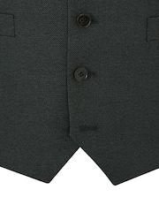 Skopes Green Harcourt Single Breasted Tailored Fit Suit Waistcoat - Image 6 of 6