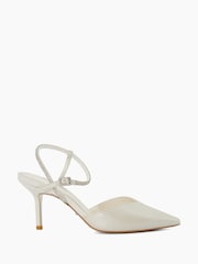 Dune London Cream Companion Bridal Y Back Courts - Image 5 of 6