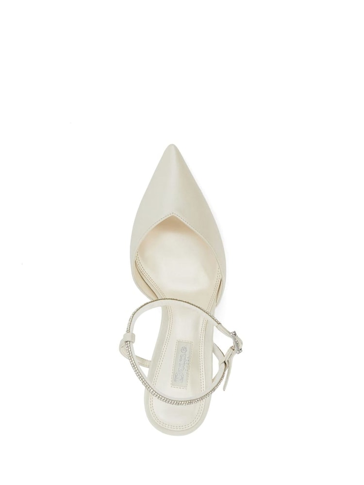Dune London Cream Companion Bridal Y Back Courts - Image 6 of 6