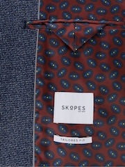 Skopes Blue Tailored Fit Cole Jacket - Image 10 of 10