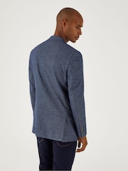 Skopes Blue Tailored Fit Cole Jacket - Image 4 of 10