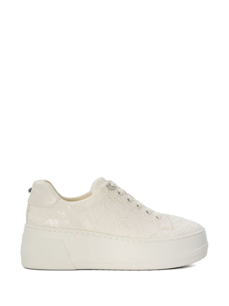 Dune London Embraced poročna oblačila Lace Platform Trainers - Slika 1 iz 6 Dune London Embraced poročna oblačila Lace Platform Trainers - Slika 1 iz 6