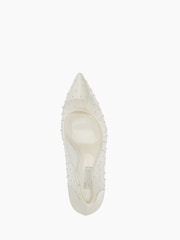 Dune London Bespoke Bridal Pleat Mesh Courts - Imagem 6 de 6