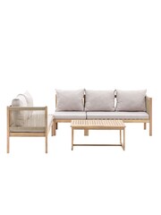 Gallery Home Natural Warner Garden Lounge Set - Image 8 of 8