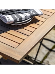 Gallery Home Natural Colbert Garden Dining Set - Image 2 of 5