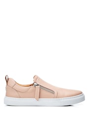 Moda in Pelle Bradly Slip-On Side Zip Trainers - Image 1 of 4