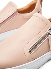 Moda in Pelle Bradly Slip-On Side Zip Trainers - Image 4 of 4