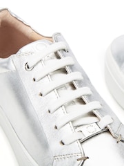 Moda in Pelle Aiyla Chunky Slab Sole Lace-Up Trainers - Image 4 of 4