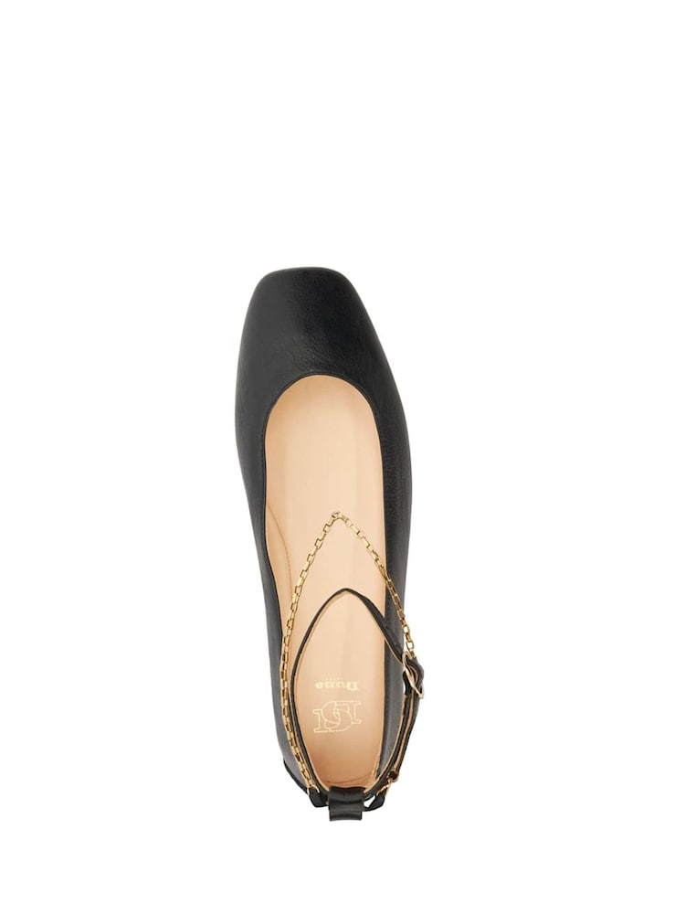 črna - Dune London Halles Ankle Chain Ballet lahki športni copati - Slika 6 iz 6 črna - Dune London Halles Ankle Chain Ballet lahki športni copati - Slika 6 iz 6
