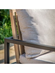 Gallery Home Natural Davenport Garden Corner Dining Set - Image 3 of 7