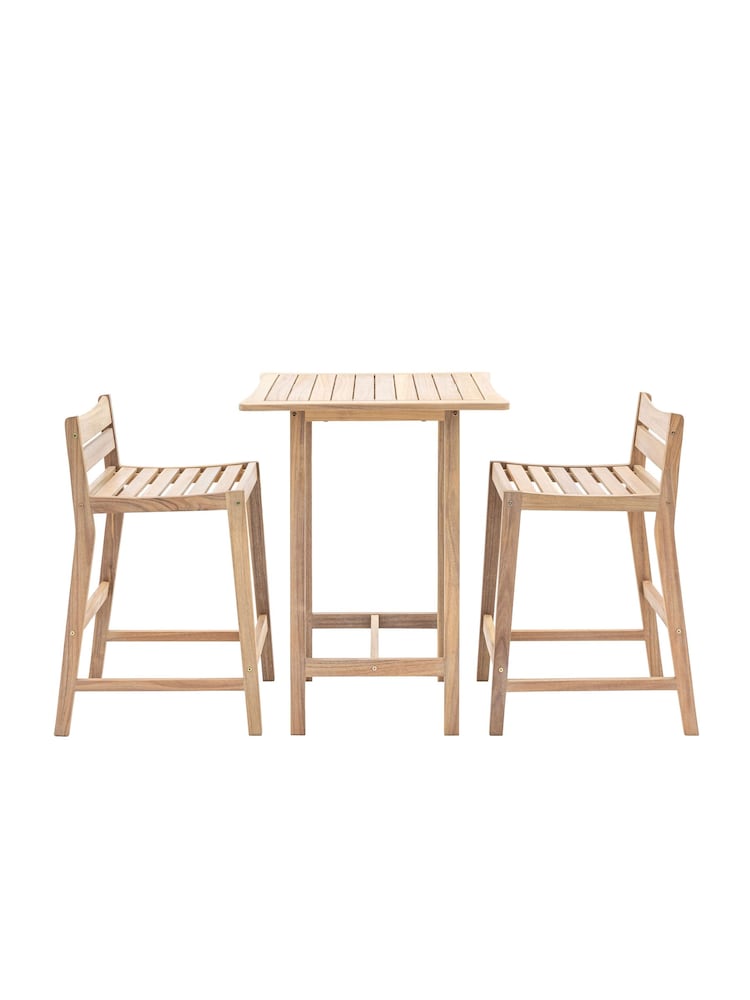 Gallery Home Natural Groveland Garden High Bar Set - Image 5 of 5
