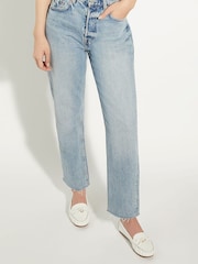 Dune London White Grovers Trim Detail Driving Moccasin Shoes - Image 1 of 6