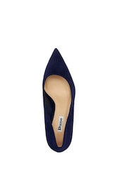 Dune London Blue Absolute Mid Heel Pointed Courts - Image 6 of 6