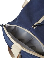 New Balance Blue 100% Cotton Canvas Duffel Bag - Image 2 of 4