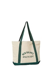 New Balance Green 100% Cotton Canvas Tote - Image 1 of 2