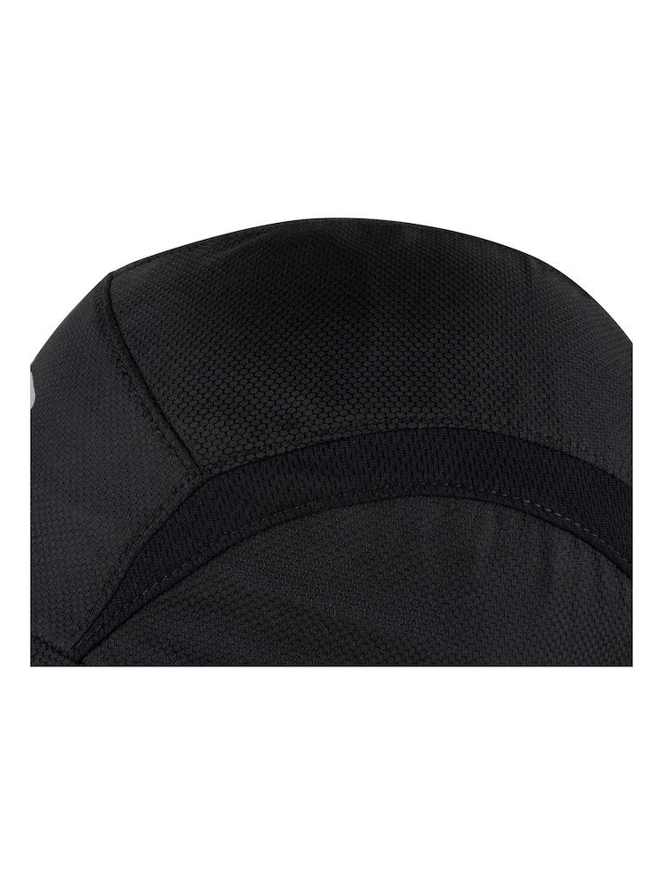 New Balance Black 5 Panel Performance Hat - Image 3 of 3