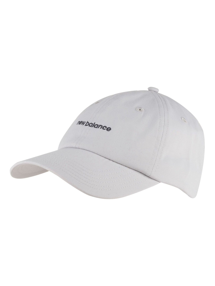 New Balance Grey 6-Panel Linear Logo Hat - Image 1 of 3