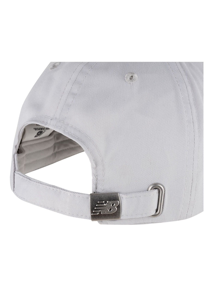 New Balance Grey 6-Panel Linear Logo Hat - Image 3 of 3