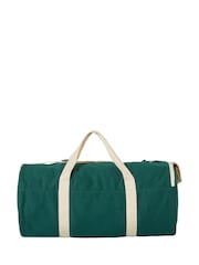 New Balance Green 100% Cotton Canvas Duffel Bag - Image 2 of 3