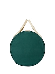 New Balance Green 100% Cotton Canvas Duffel Bag - Image 3 of 3