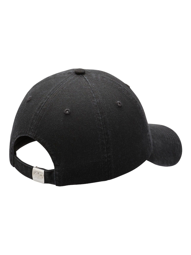 New Balance Black 6-panel Classic 100% Cotton Hat - Image 2 of 3