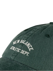 New Balance Green 100% Cotton 6 Panel Seasonal Hat - Image 3 of 3
