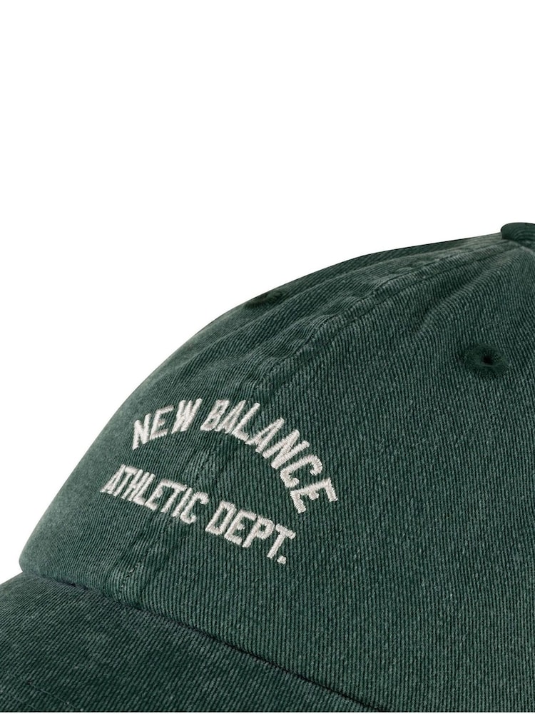 New Balance Green 100% Cotton 6 Panel Seasonal Hat - Image 3 of 3