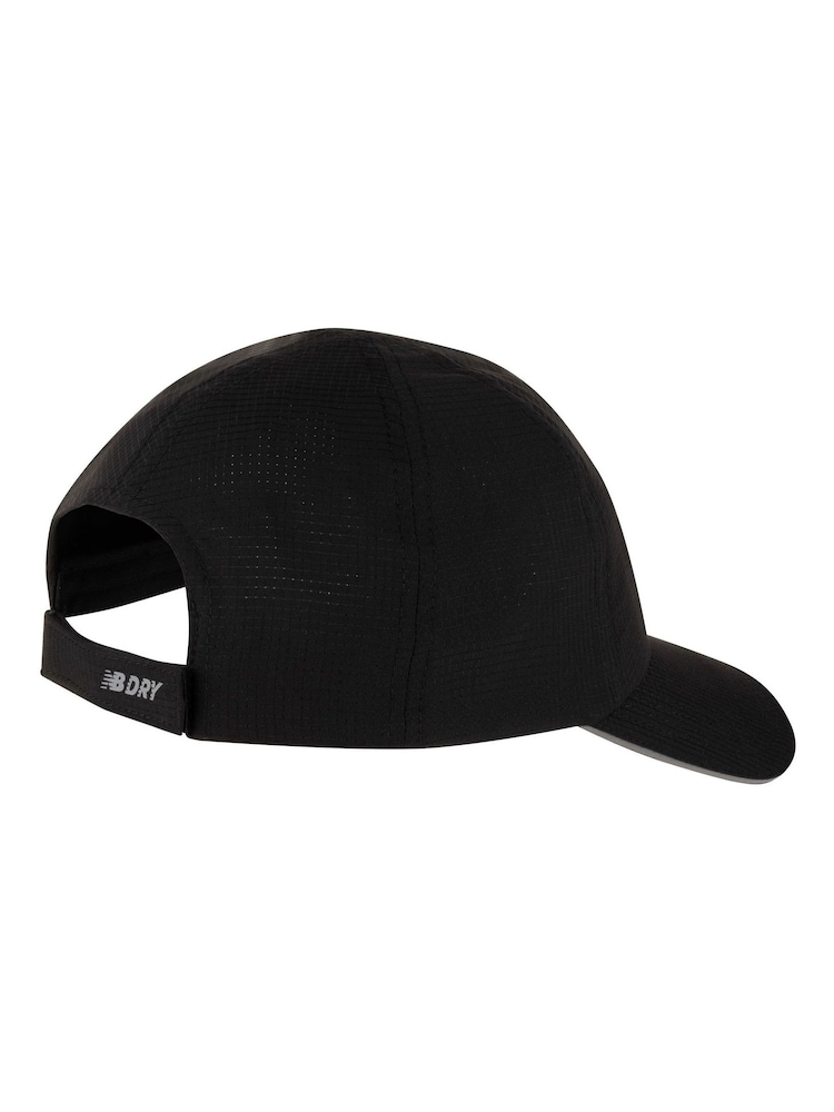 New Balance Black 6 Panel Performance Hat - Image 2 of 3 New Balance Black 6 Panel Performance Hat - Image 2 of 3