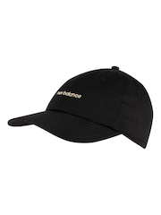 New Balance Black 6-Panel Linear Logo Hat - Image 1 of 3