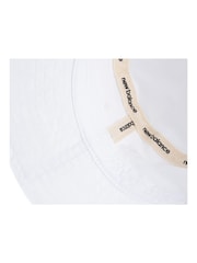 New Balance White 100% Cotton Bucket Hat - Image 3 of 3