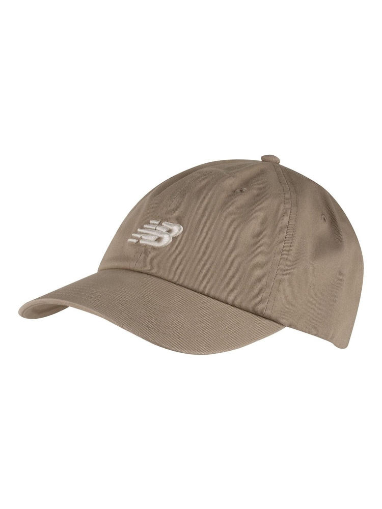 New Balance Cream 6-panel Classic 100% Cotton Hat - Image 1 of 3