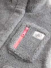 Charcoal Grey Borg Gilet (3-16yrs) - Image 6 of 7