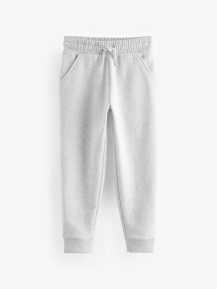 Grijs - Soft Jersey Regular Fit Joggers (3-16yrs) - Image 5 of 7