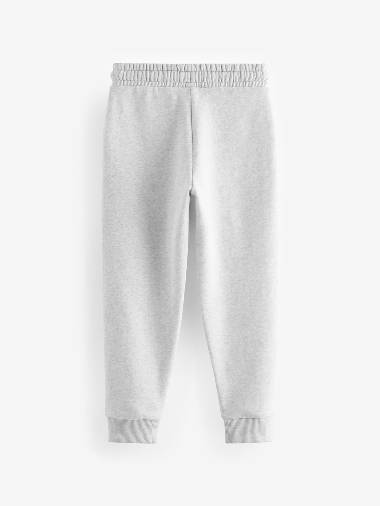 Grijs - Soft Jersey Regular Fit Joggers (3-16yrs) - Image 6 of 7
