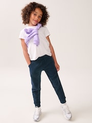 marine - Joggers doublés en polaire (3-16ans) - Image 2 de 8