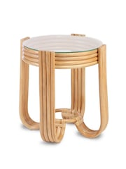 Desser Artisan Grey Brown Pretzel 2Seater Suite Coffee Lamp Table - Image 5 of 5