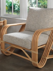 Desser Artisan Grey Brown Pretzel Conservatory Chair - Image 2 of 4