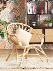 Desser Natural Nordic Wicker Rattan Chair - Image 1 of 3