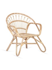 Desser Natural Nordic Wicker Rattan Chair - Image 2 of 3