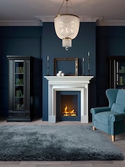 Asiatic Rugs Airforce Blue Plush Rug - Image 1 of 6