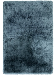 Asiatic Rugs Airforce Blue Plush Rug - Image 2 of 6