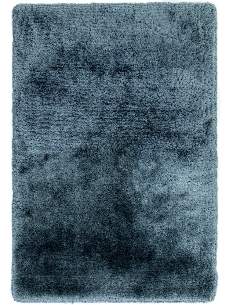 Asiatic Rugs Airforce Blue Plush Rug - Image 2 of 6