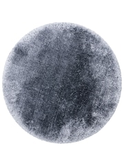 Asiatic Rugs Airforce Blue Plush Rug - Image 6 of 6
